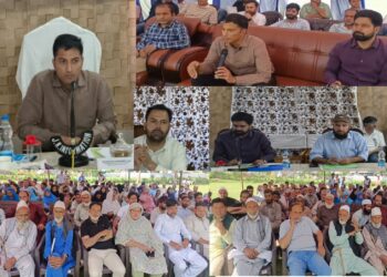 Commissioner Secretary Tribal Affairs reviews development initiatives in Teetwal, Amrohi under Vibrant Villages Programme-II