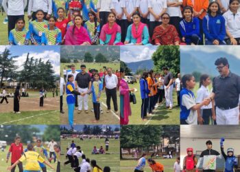 Department of Youth Services & Sports Kishtwar conducts inter-zonal AAG girls tournament under Nasha Mukt J&K Abhiyan