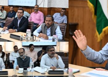 CS pushes undertaking of disaster reconstruction projects worth ₹3000 Cr across J&K