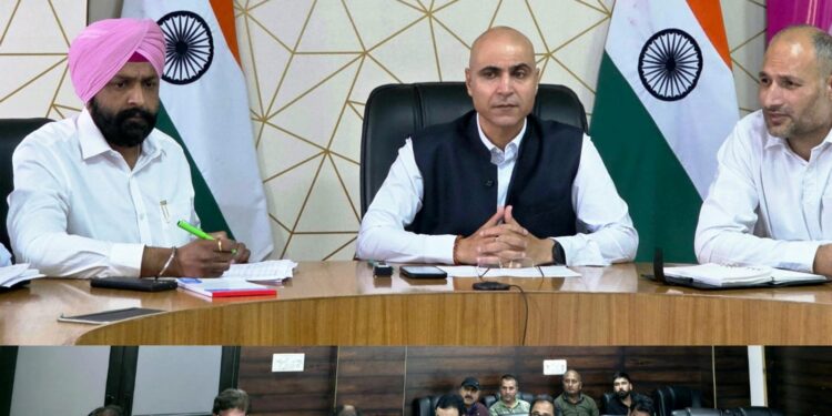 CDF, MPLAD Works; DC Kishtwar sets deadlines for completion