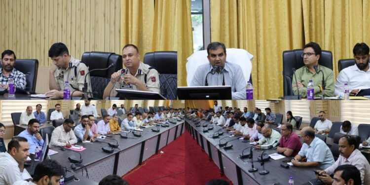 Deputy Commissioner Ramban reviews final preparations for Shri Amarnath Ji Yatra 2026