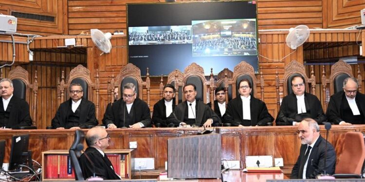 J&K High Court accords Full Court Reference to Chief Justice on his elevation to Supreme Court of India