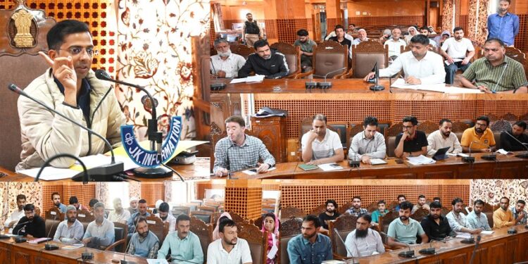 DC Shopian reviews RDD developmental activities