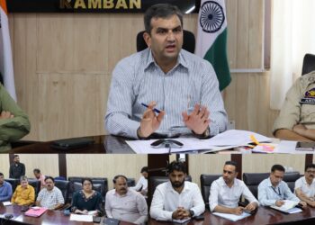 District Magistrate Ramban chairs NCORD meeting; reviews anti-drug measures under Nasha Mukt J&K Abhiyan