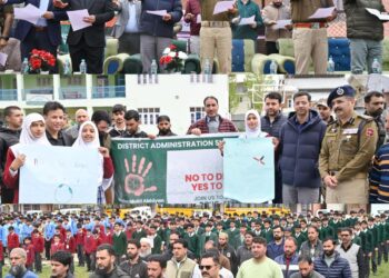 Shopian emerges leading force in Nasha Mukt Jammu & Kashmir Abhiyan
