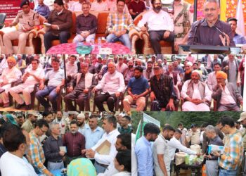 DDC Doda presides over Block Diwas at Chownary, Bhallessa; assures time-bound redressal