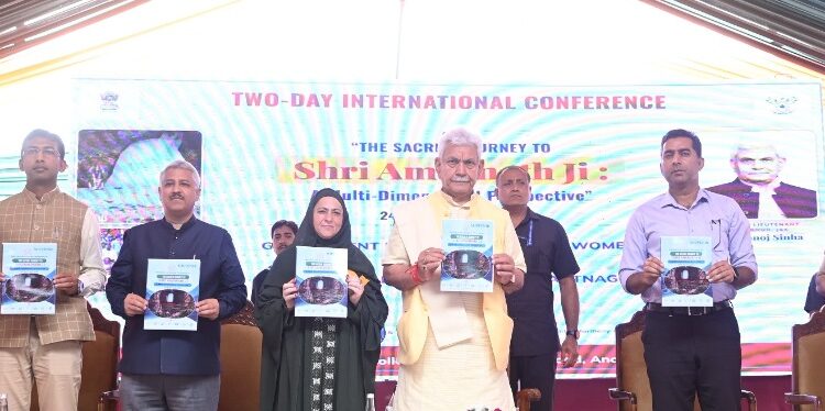 Lieutenant Governor Addresses Valedictory Session of International Conference on Shri Amarnath Ji Yatra