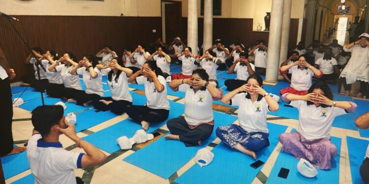 Resident Commission J&K New Delhi marks 12th International Yoga Day with focus on healthy aging