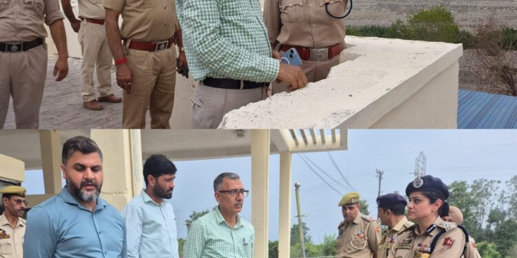 DC Kathua inspects Lakhanpur Corridor ahead of Shri Amarnath Ji Yatra-2026