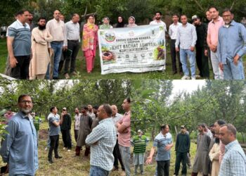 KVK-Shopian conducts awareness programmes under “Khet Bachao Abhiyan”