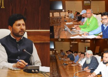 ADC Budgam reviews arrangements for smooth conduct of NEET-2026 Examination