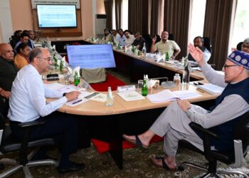 CM Omar Abdullah chairs 9th Governing Body meeting of Royal Springs Golf Course