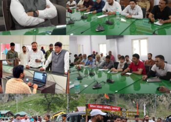DC Ganderbal reviews Shri Amarnath Ji Yatra-2026 arrangements at Baltal, issues directions for seamless coordination