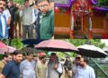 DC Anantnag visits Mata Ragniya Bhagwati Temple Logripora