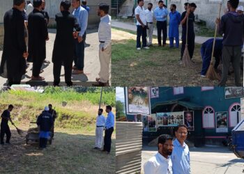 ADDC Bandipora visits Imam Baras across Sumbal Sub-Division