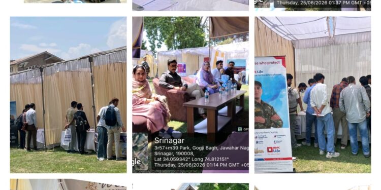 DE&CC Srinagar organizes Job Fair at GPC Gogjibagh