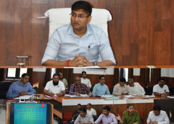 DDC Reasi reviews progress of PWD and PMGSY development projects