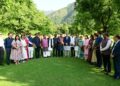Parliamentary Standing Committee on External Affairs calls on CM Omar Abdullah in Srinagar