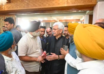 Lieutenant Governor Met with Civil Society Groups, Business Leaders, and Religious Heads to Discuss the Shri Amarnath Ji Yatra