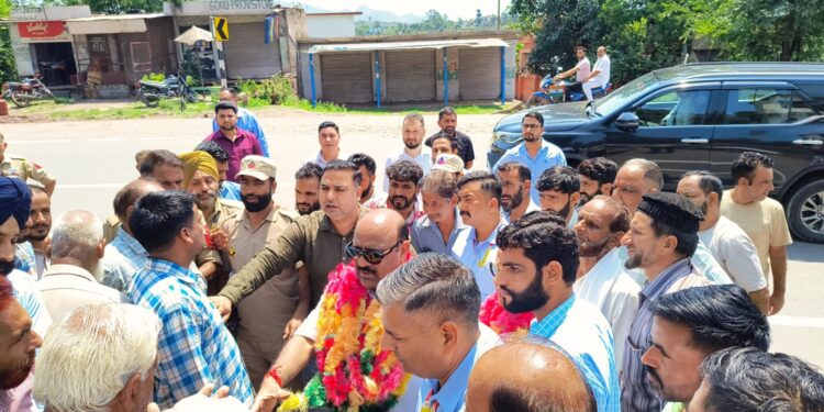 Deputy Chief Minister holds public outreach camp at Rajouri