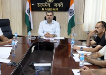 DC Ramban chairs DLTFC meeting; JKREGP loans worth ₹1.85 crore approved for 25 youth entrepreneurs