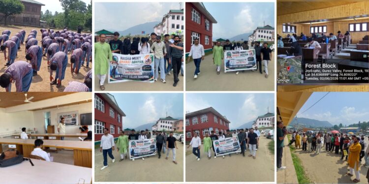 Bandipora witnesses series of awareness programmes under Nasha Mukt Bharat Abhiyan