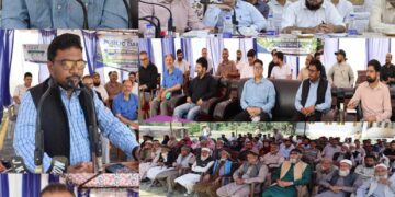 Vikas Kundal reviews developmental works in Vibrant Villages of Karnah