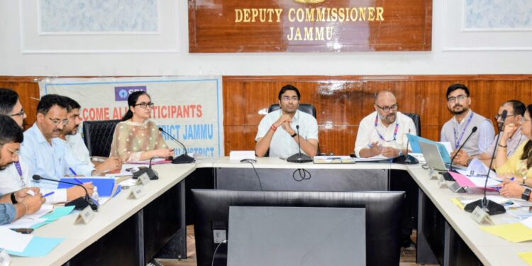 ADC Jammu chairs DLRC/DCC meeting for quarter ended March 2026
