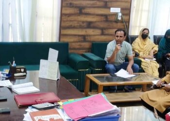 ACD reviews progress of RDD works in Block Dali-Udhyanpur