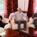 Chief Minister Omar Abdullah meets former J&K Governor N. N. Vohra