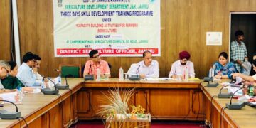 Director Sericulture reviews spring rearing performance and cocoon marketing support in Jammu Division