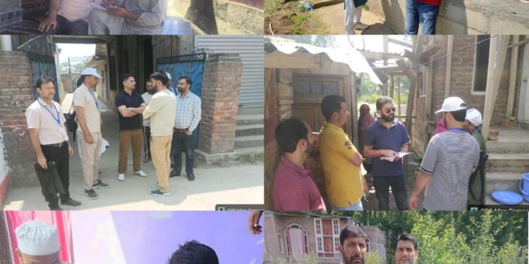 Census 2027: District Admin Pulwama commences House Listing & Housing Census (HLO)