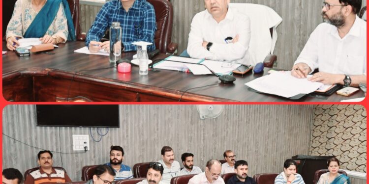 Director Horticulture Jammu reviews physical and financial progress of development schemes