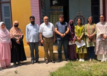 DPO Mission Poshan Doda distributes engagement orders to newly selected candidates at Assar