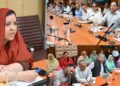 Sakeena Itoo reviews admissions in Govt Degree Colleges across J&K