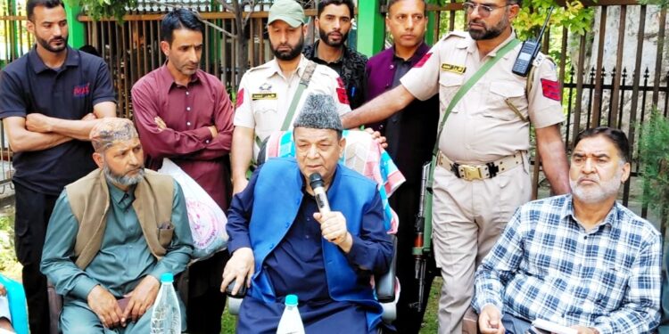 Speaker Abdul Rahim Rather visits Dreygam; reviews development works, assesses public grievances