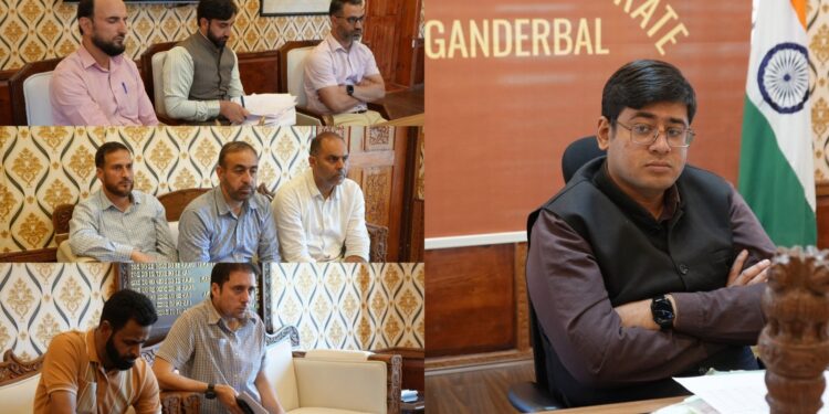 DC Ganderbal reviews progress of Phase-I Census activities