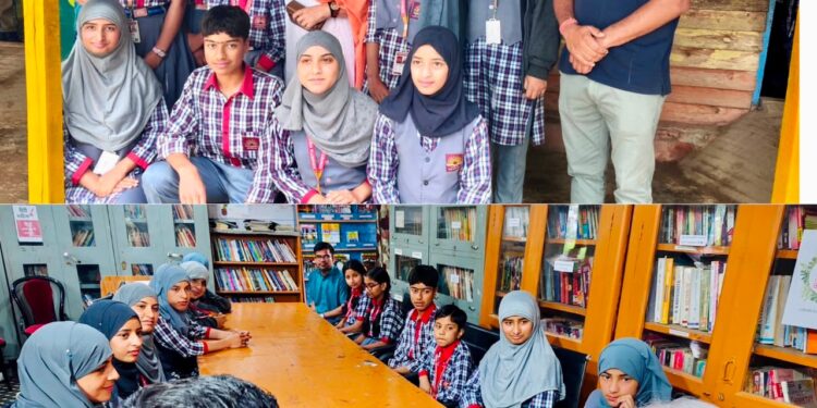 DC Bandipora visits KV School Marder; Appreciates students for participation in Mega Padyatra