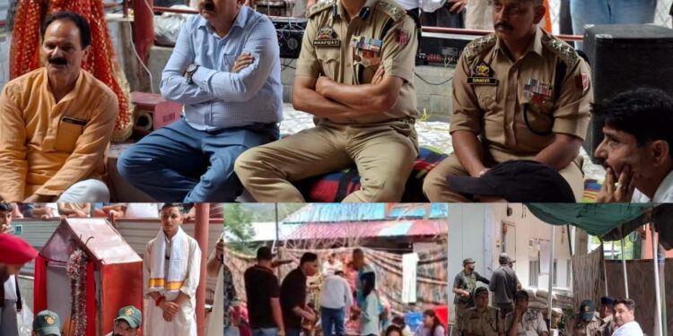 Annual Bhandara held at Baba Budh Giri Ji Ashram Behramgala; DC joins devotees