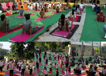 Yoga session held at Vibrant Village Kadyala ahead of International Day of Yoga 2026