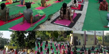Yoga session held at Vibrant Village Kadyala ahead of International Day of Yoga 2026