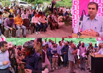 DC Ramban holds public grievance redressal camp at Panchayat Damote; resolves several issues on the spot