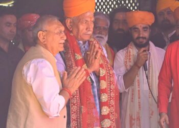 Lieutenant Governor pays obeisance at Mata Kheer Bhawani Temple on Jyeshtha Ashtami; prays for peace, prosperity and well-being of all