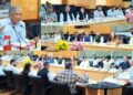 Tarigami chairs meeting of Committee on Environment, recommends complete ban on plastic bags