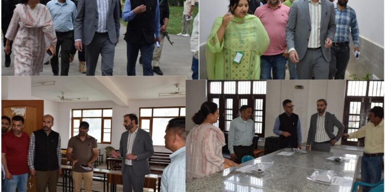 DC Pulwama inspects NEET-UG 2026 Examination Centres
