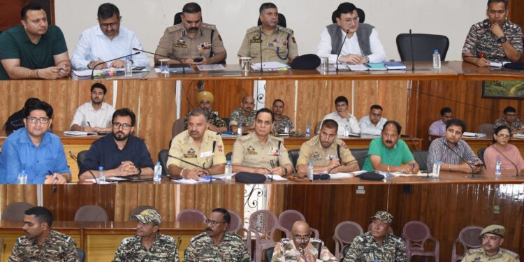 DIG, DC review and finalize Amarnath Yatra 2026 arrangements in Udhampur