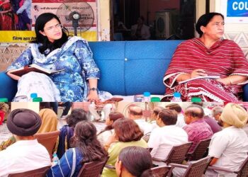 DDC Samba chairs Block Diwas at Glard