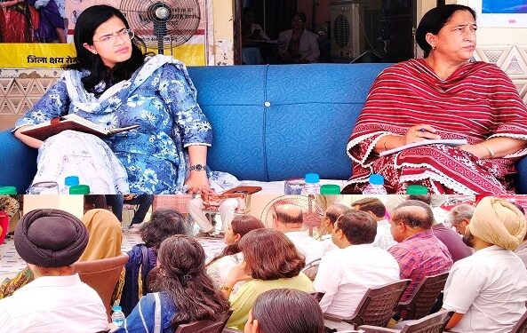 DDC Samba chairs Block Diwas at Glard