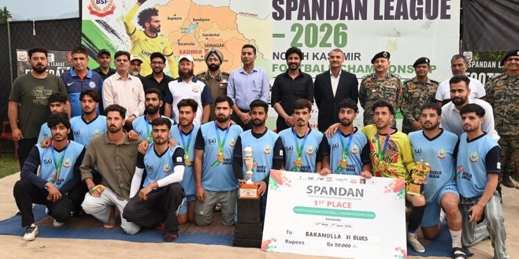 Dr. Shahid Iqbal Choudhary graces Grand Finale of SPANDAN League 2026