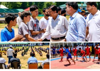 Inter-Zonal U-14 Boys District Kabaddi Championship commences in Baramulla